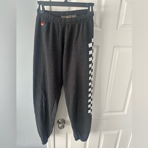 Aviator Nation checkerboard sweatpants